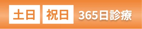 土日・祝日・365日診療